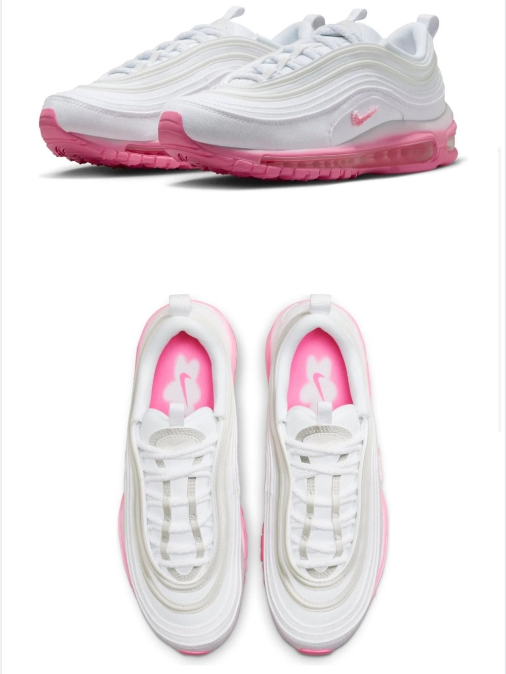 Nike Air Max 97 'White Pink' NEW Size 10